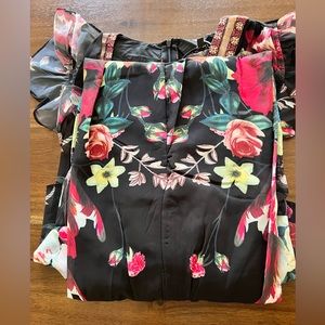 Dalia Macphee | Dresses | Last Piecedalia Macphee Floral Maxi Dress ...